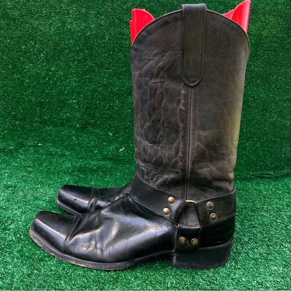 Old Gringo Black and Brown Leather Boots - Picture 1 of 11